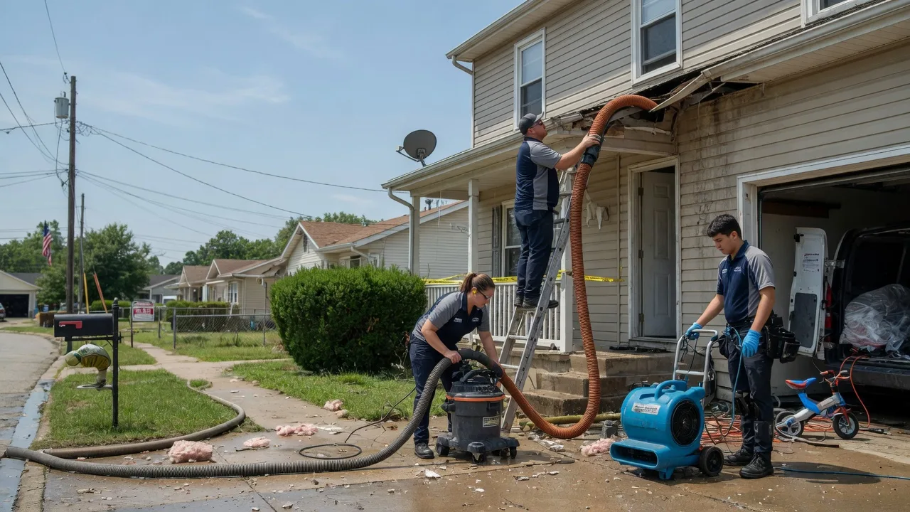 Water Damage Restoration in Gheens, LA near me